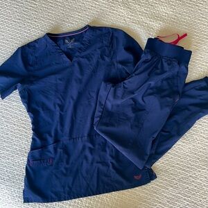 Smitten Activewear Jogger Scrub Set